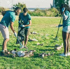 Litter pick up